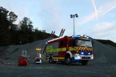 HLF 20 in der Dämmerung