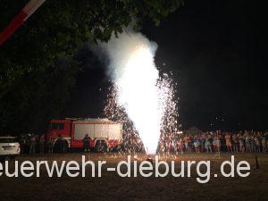 Brandsicherheitsdienst auf dem Schlossgartenfest 